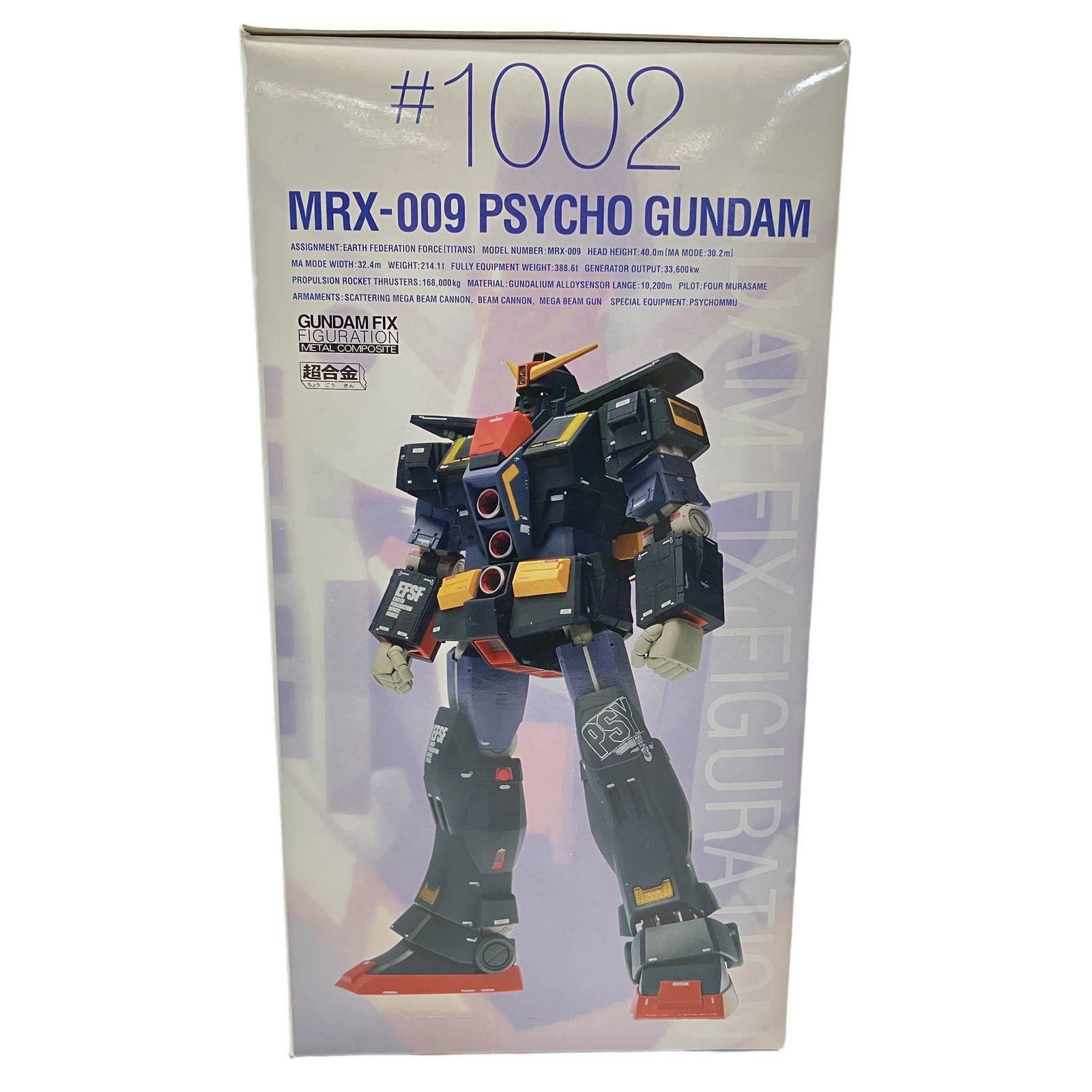 BANDAI #1002 MRX-009 GUNDAM FIX FIGURATION METAL COMPOSITE サイコ
