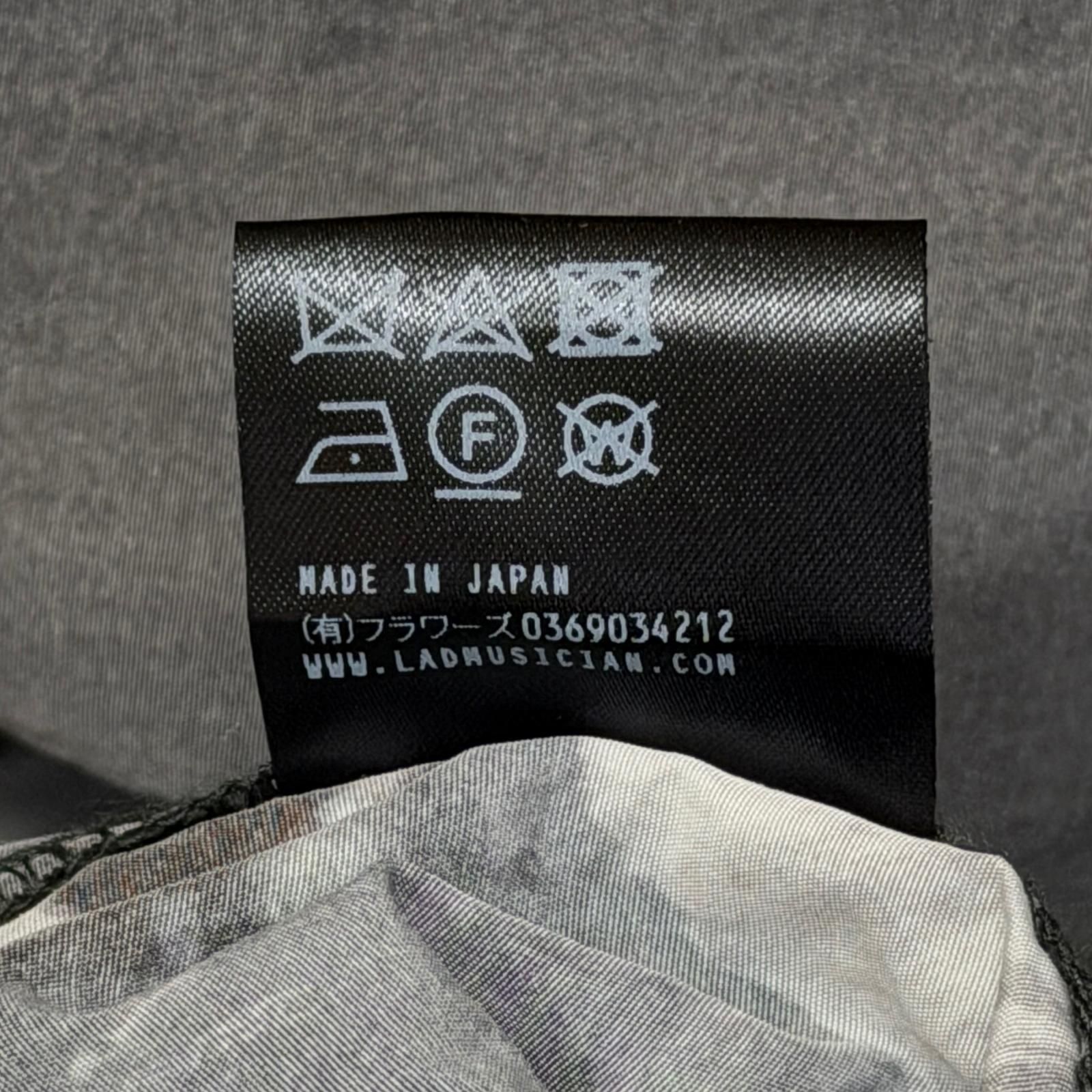 未使用 LAD MUSICIAN PANSY STAND COLLAR BLOUSON パンジースタンド