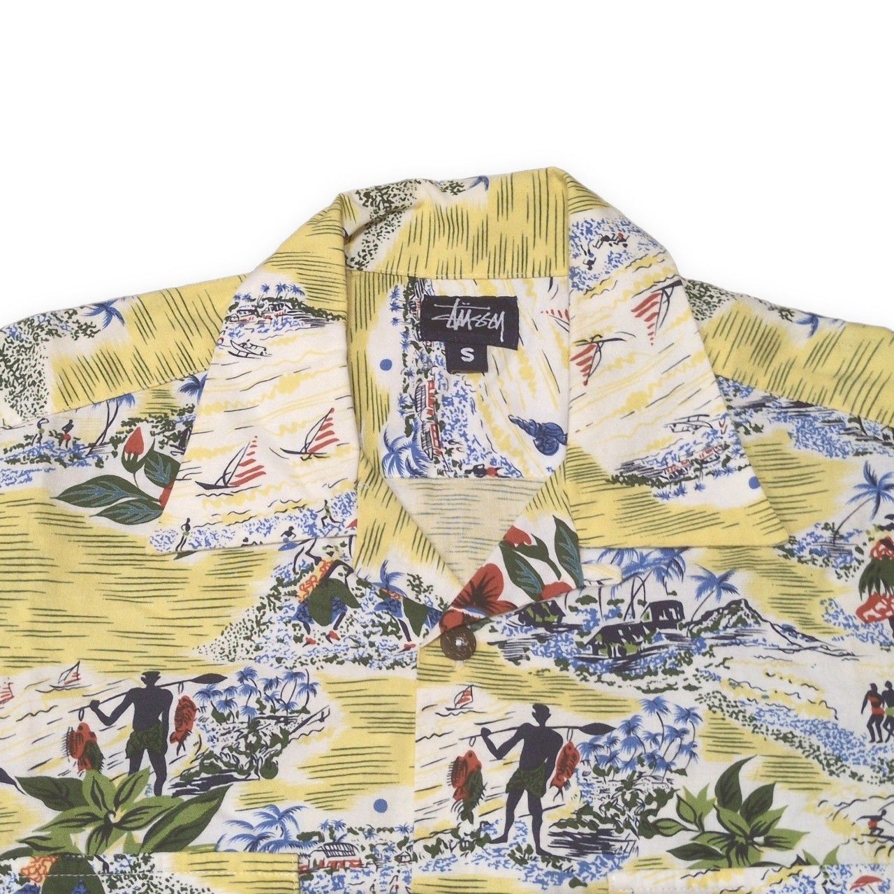 STUSSY ステューシー 90's 90年代 紺タグ Old Stussy アロハシャツ 総