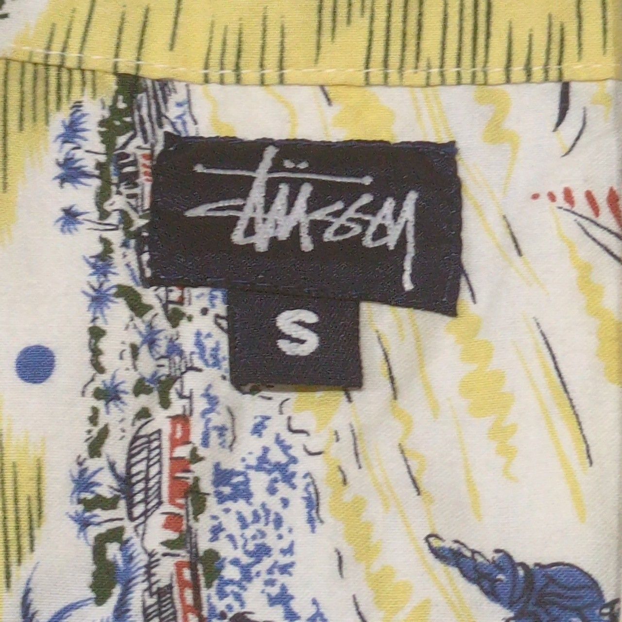 STUSSY ステューシー 90's 90年代 紺タグ Old Stussy アロハシャツ 総