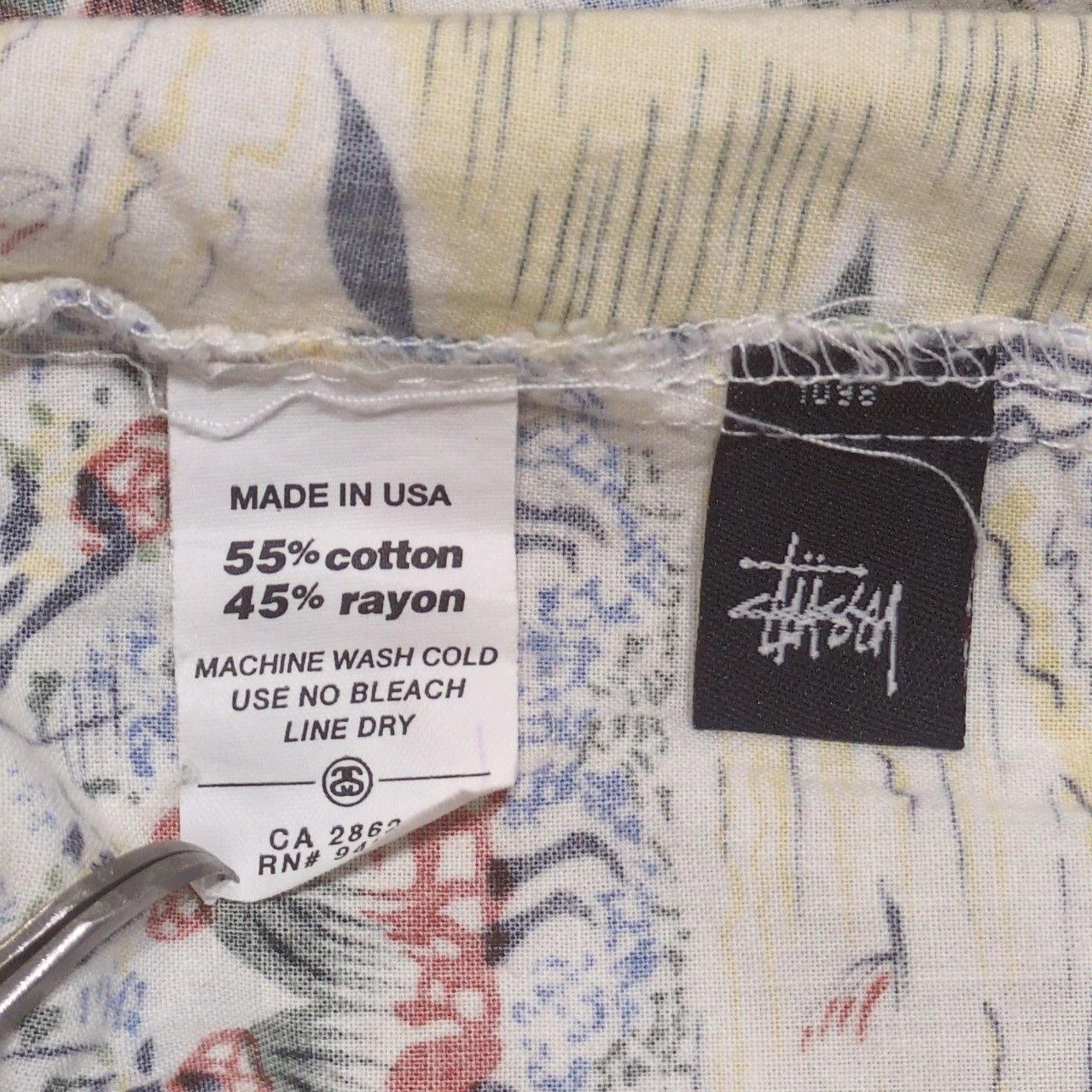 STUSSY ステューシー 90's 90年代 紺タグ Old Stussy アロハシャツ 総