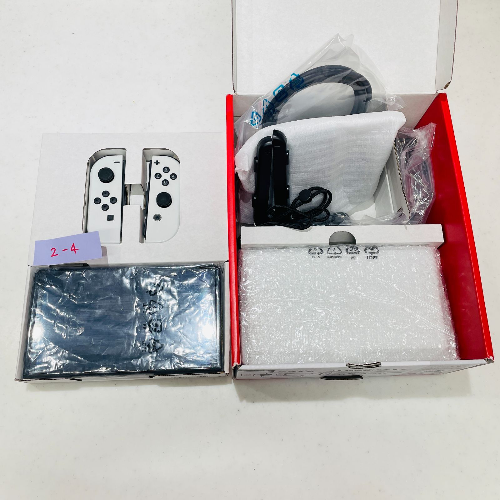 美品 完品 Nintendo Switch 有機EL ホワイト 本体セット 2024年製 液晶
