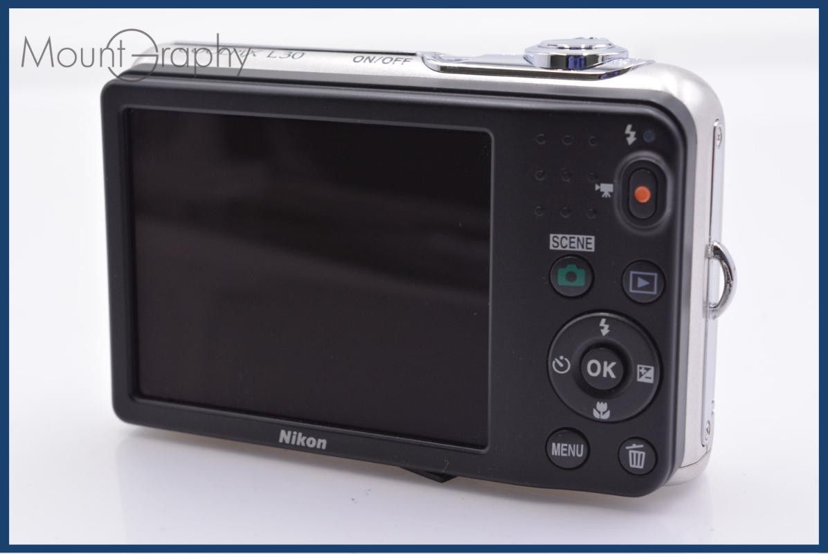 【動作保証】 ニコン Nikon COOLPIX L30 5X 単三電池仕様 同梱無料 #ks614