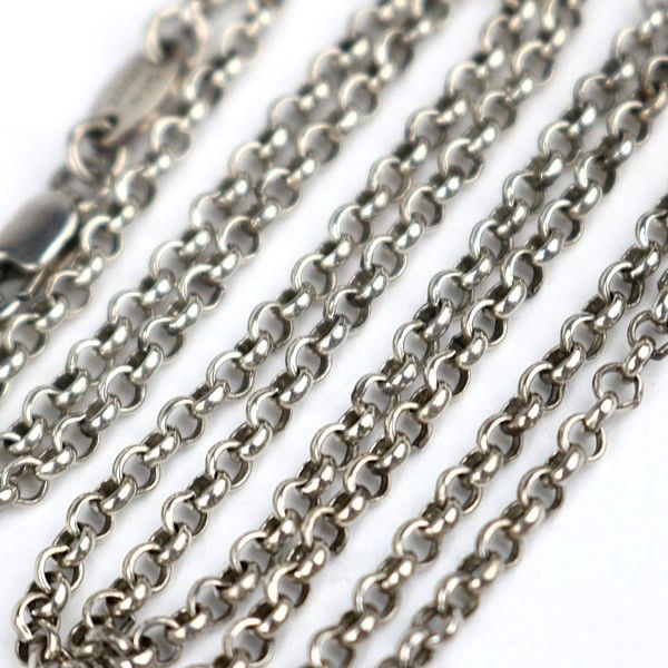 CHROME HEARTS 新宿店 クロムハーツ ロールチェーン ネックレス 18