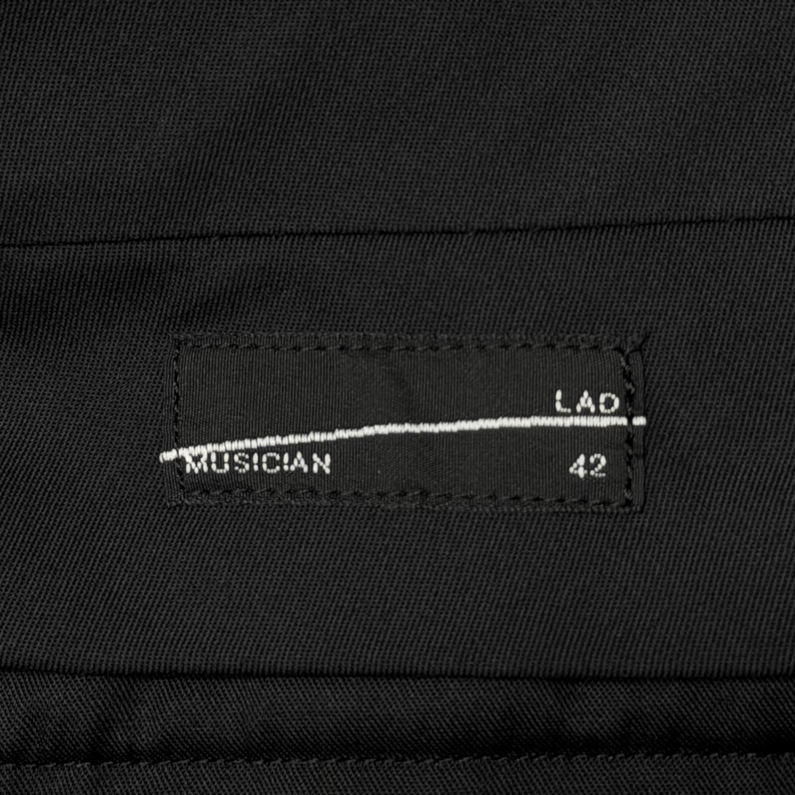 参考上代49500円 未使用 LAD MUSICIAN BIG ROSE HAKAMA SLACKS ビッグ