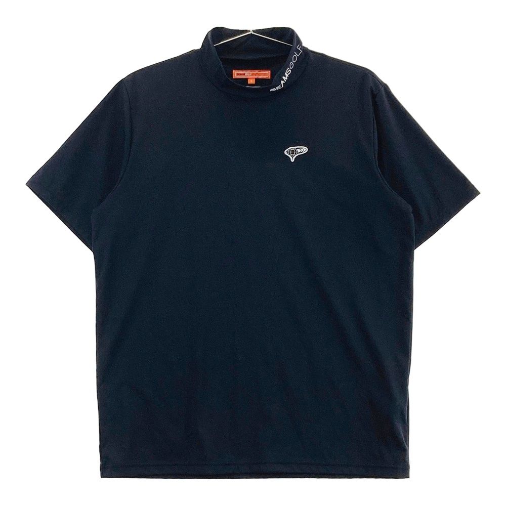 サイズ：S BEAMS GOLF ビームスゴルフ 2024年モデル ハイネック 半袖Tシャツ ブラック系 [240101523787] ゴルフウェア メンズ ストスト 9,768円