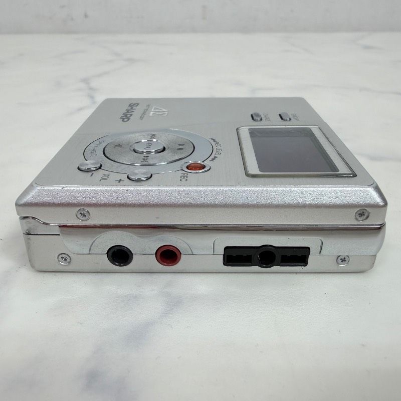 【動作品・美品】SHARP MD-DR77-S ポータブルMDレコーダー SHARP MD-DR77-S ポータブルMDレコーダー シャープ 718K - メルカリ