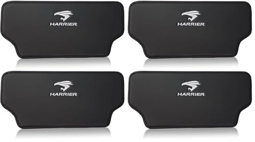 トヨタに適用 HARRIER ハリアー 80系専用 キックガード 車の後部座席アンチキックパッド 傷・汚れ防止 シート 刺繍ロゴ バック マット プロテクター 専用車キックガード アンチ汚いマット バックキック キックガードカバー 後部座席 プロテクター ts 8,392円
