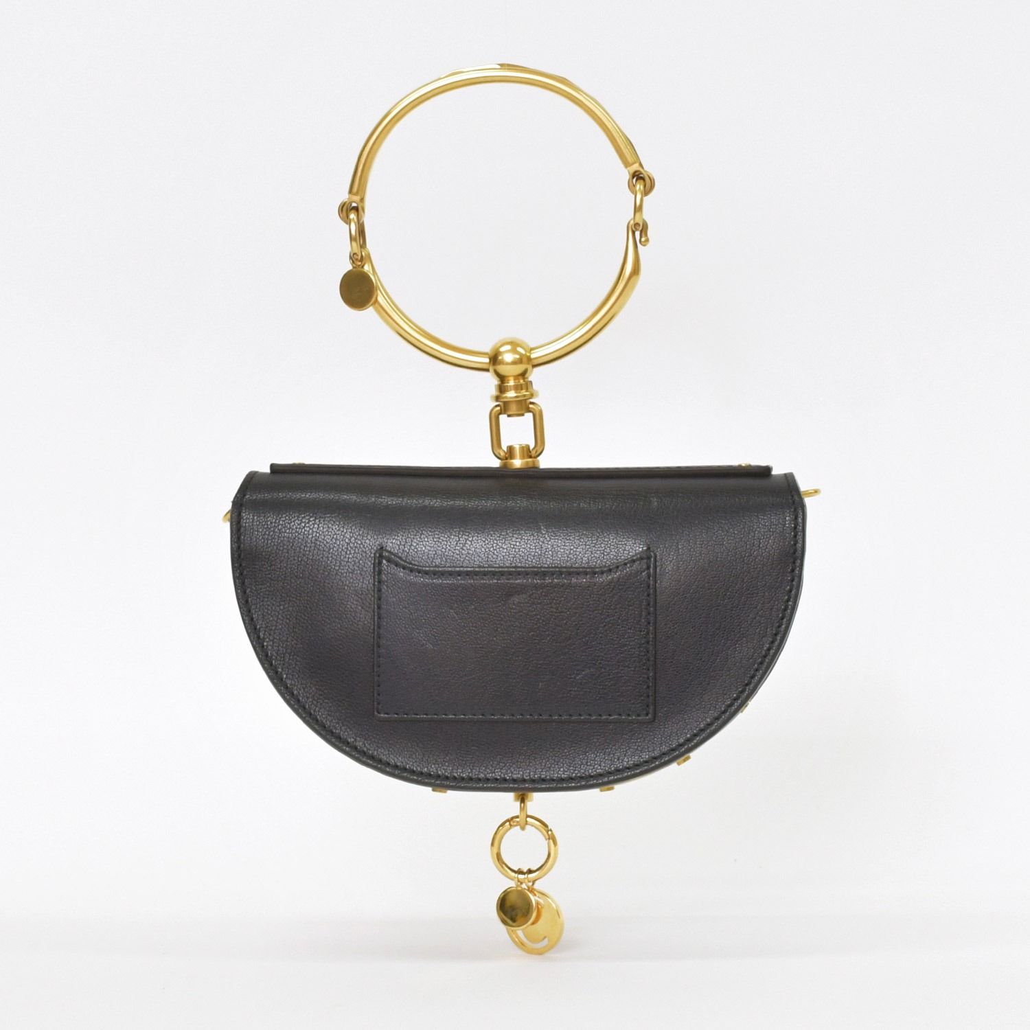 極美品 CHLOE クロエ ナイル ミノディエール レザー 2WAY ハンドバッグ