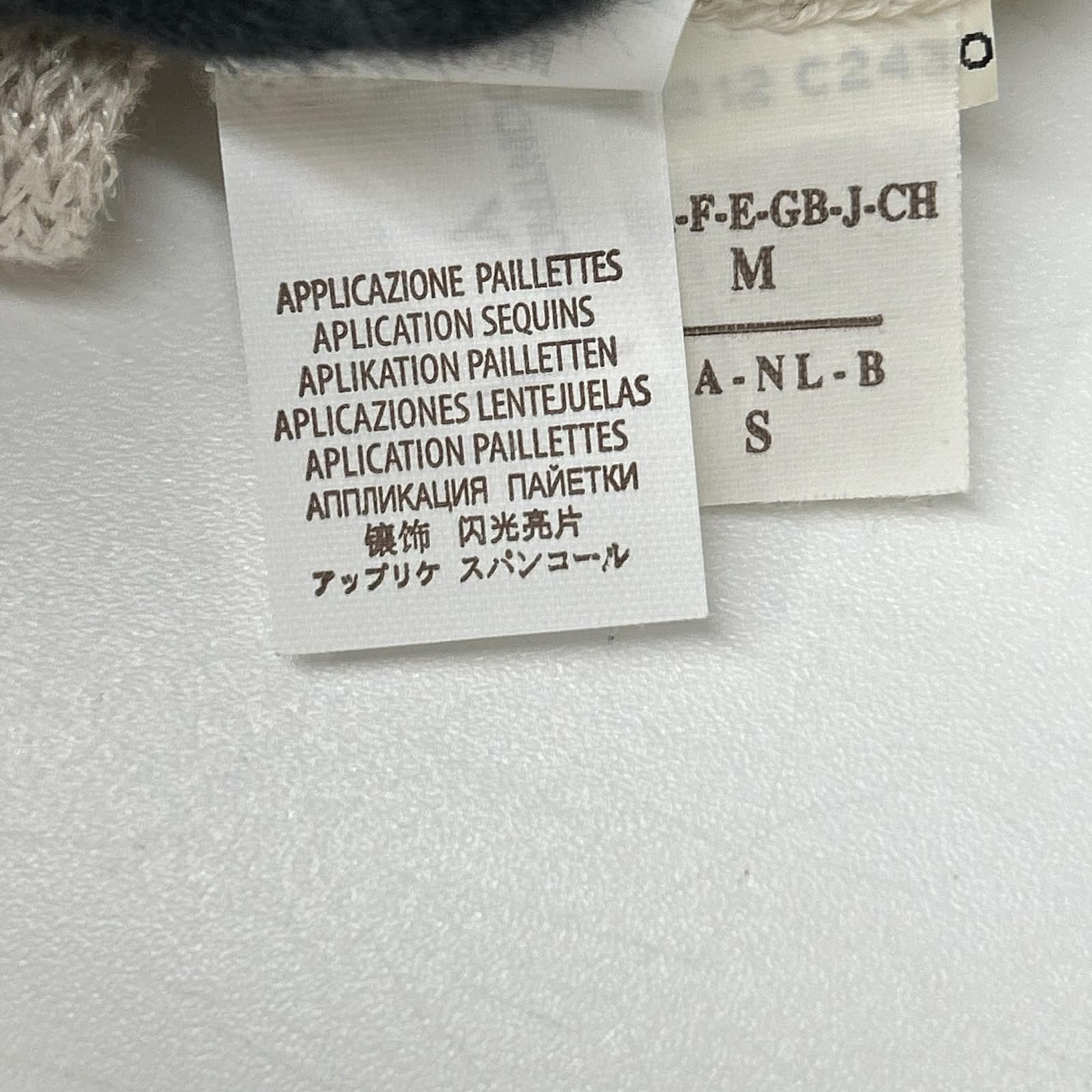 BRUNELLO CUCINELLI ブルネロクチネリ リネン×シルク スパンコール