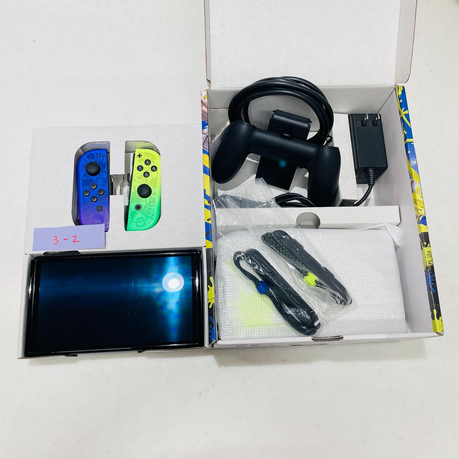 完品 Nintendo Switch 有機EL スプラトゥーン3 本体セット 2022年製