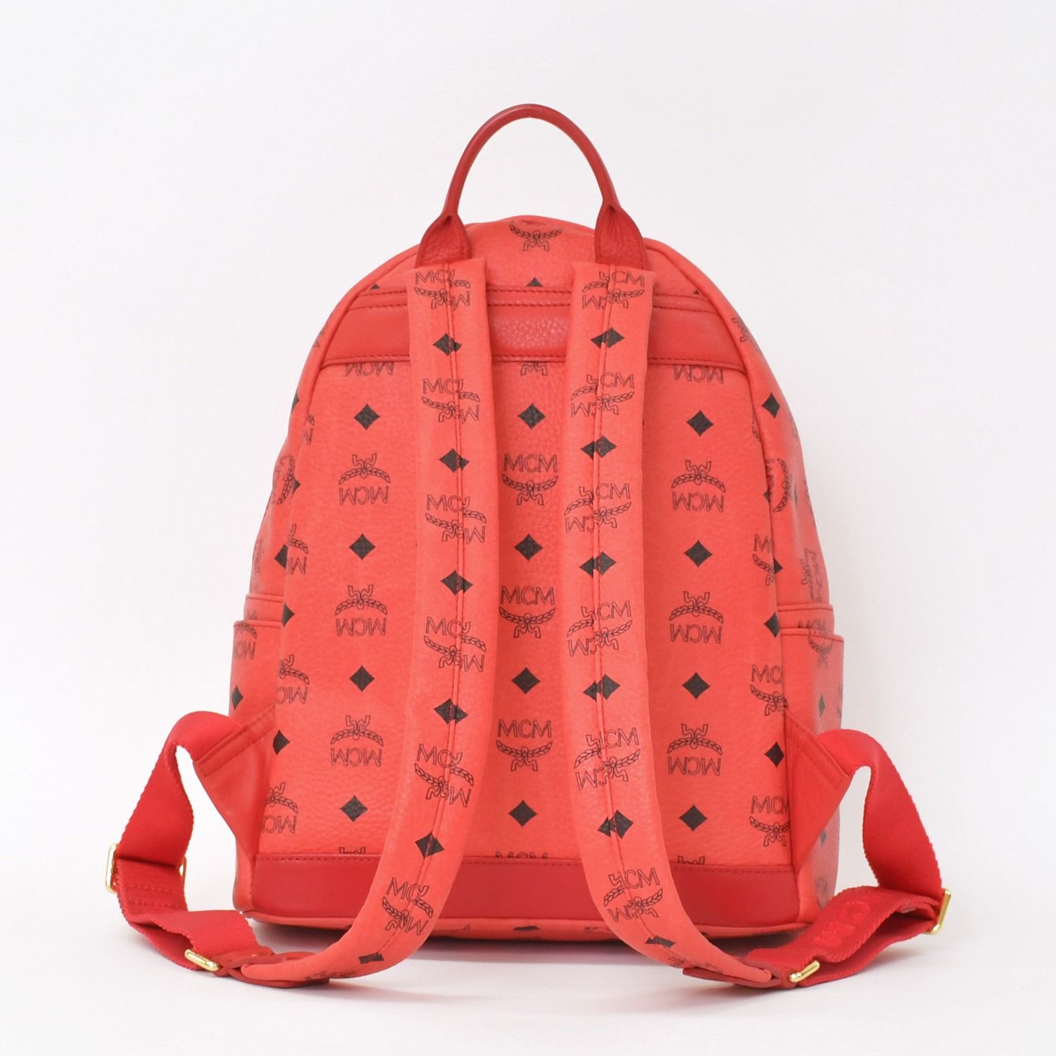 極美品！mcm リュック ピンクm ♡*♡様 MGMC ミニリュック ピンク スタッズ