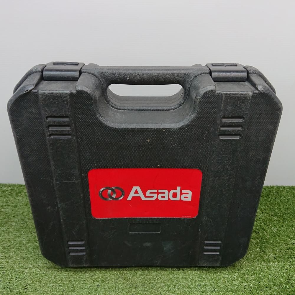 Asada マニホールド AD-AF R410R32対応新品ケース付 中古品】アサダ R410A/R32 ゲージマニホールド ※動作未確認 [1776