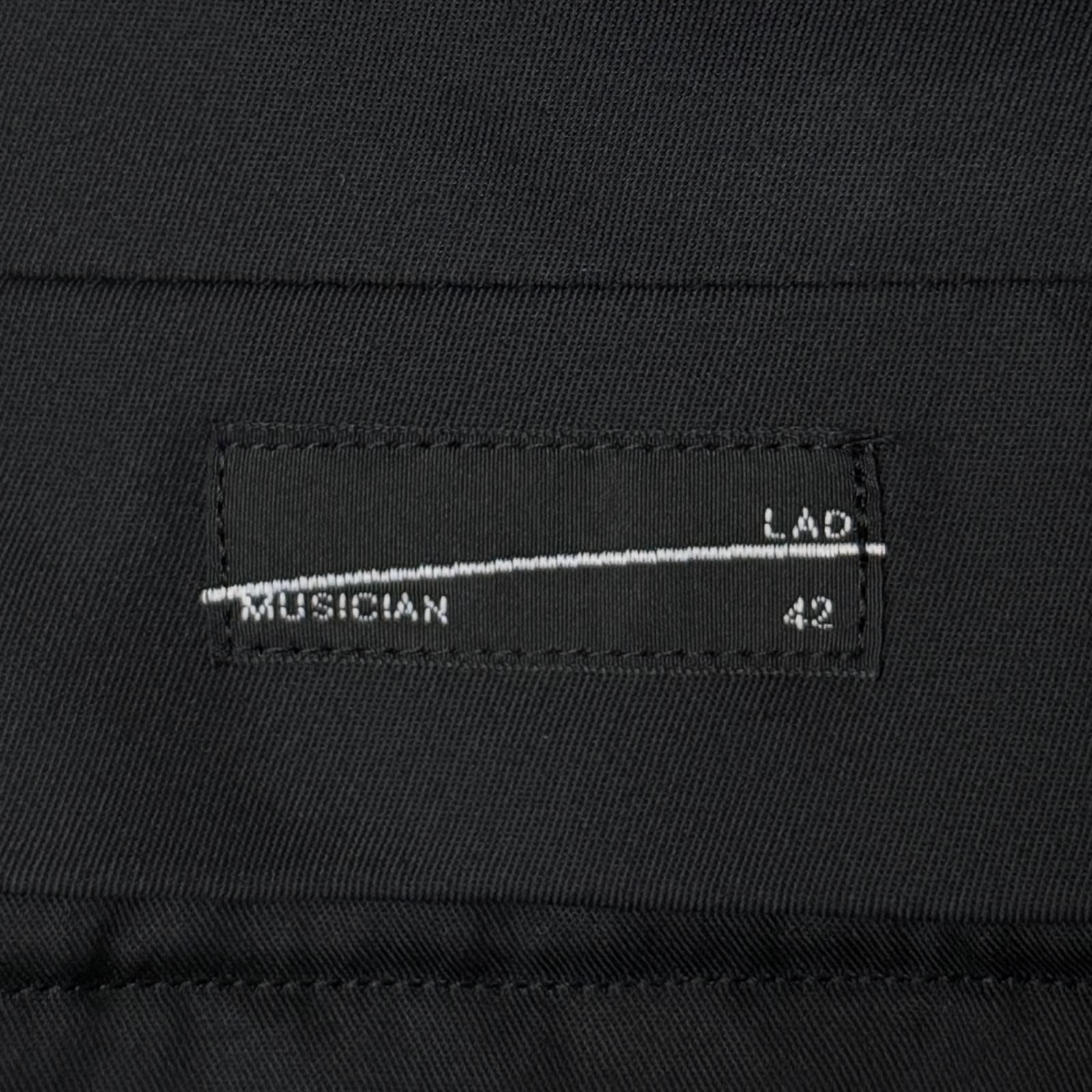 参考上代49500円 未使用 LAD MUSICIAN BIG ROSE HAKAMA SLACKS ビッグ
