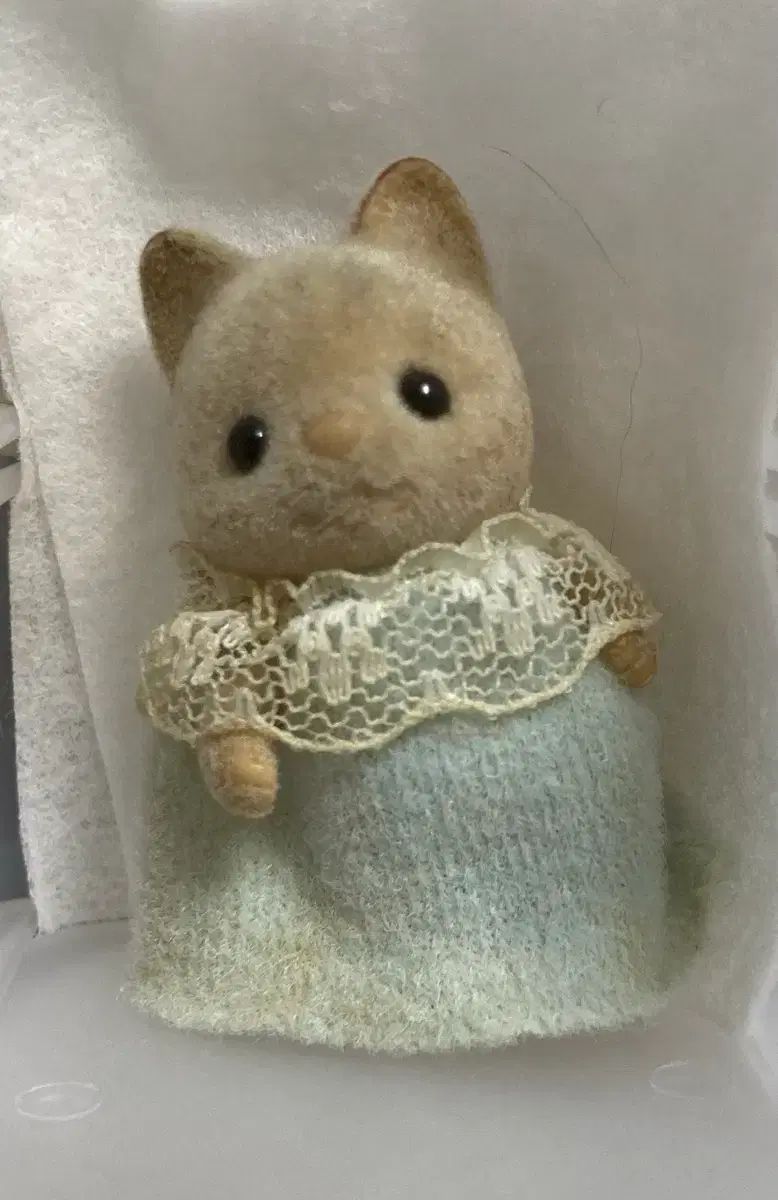 シルバニアファミリー オールド 猫 新生児 ウッドキャット