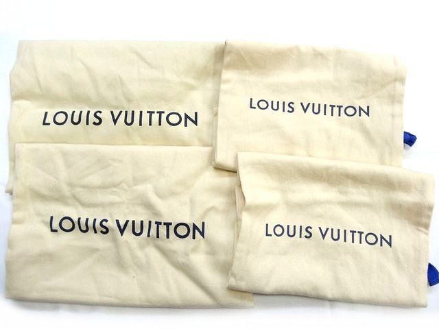 10 ヴィトン LOUIS VUITTON 靴用保存袋 2個まとめ売り □ シューズ用