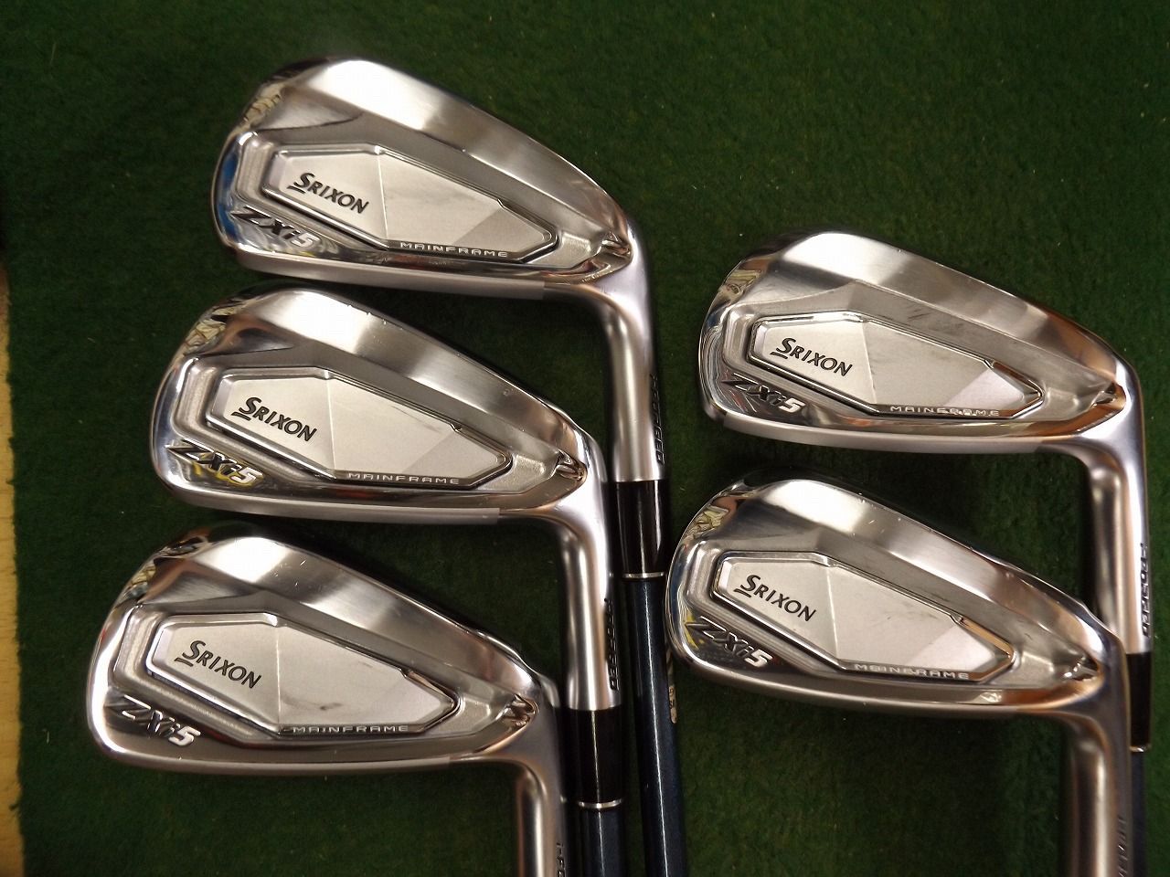 4187 SRIXON ZXi5 #6-PW SPEEDER NX DST for XXIO R カスタム ダンロップ スリクソン アイアンセット ゴルフクラブ .032277