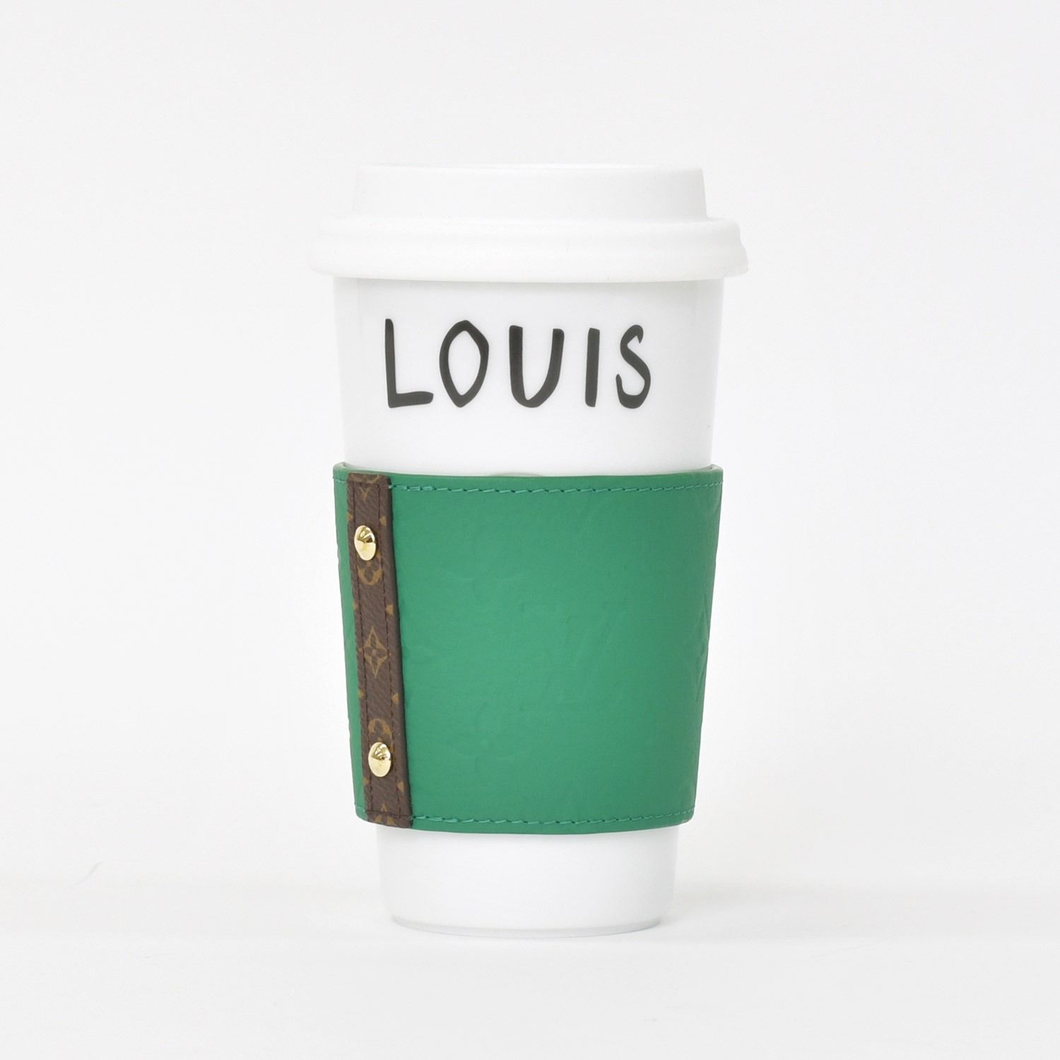 極美品 LOUIS VUITTON ルイヴィトン タンブラー モノグラム グリーン ホワイト カップ GI0909 中古 4a004988 極美品 LOUIS VUITTON ルイヴィトン タンブラー モノグラム グリーン