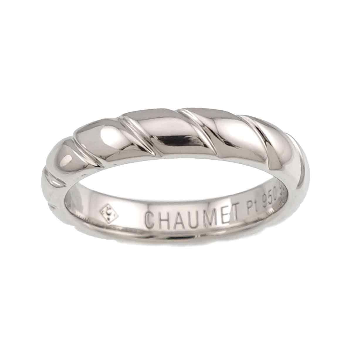 希少サイズ　CHAUMET ショーメ　トルサード リング 15号 プラチナ ショーメ CHAUMET トルサード 8.5号 リング Pt プラチナ 指輪 Torsade