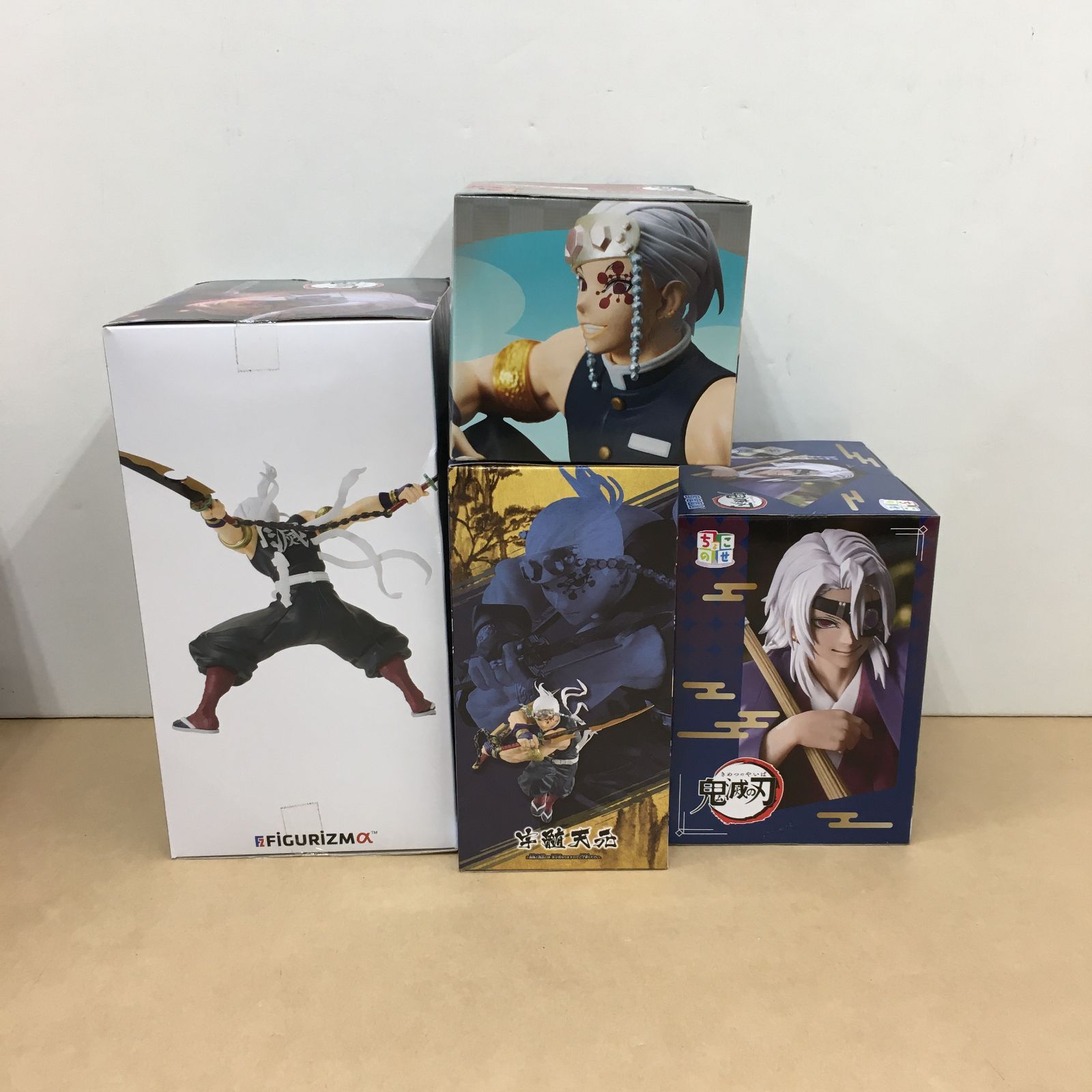 未開封 鬼滅の刃 宇髄天元 フィギュア 4種セット FIGURIZMα VIBRATION