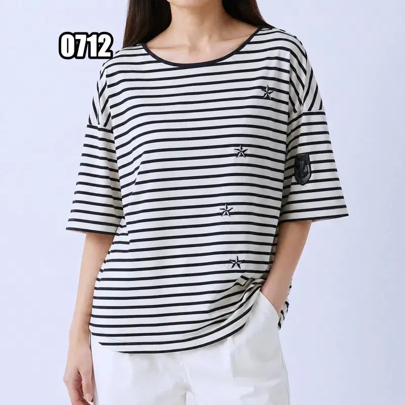 2XL SONGZIO HOMME(ソンジオ・オム) ストライプ 半袖 Tシャツ