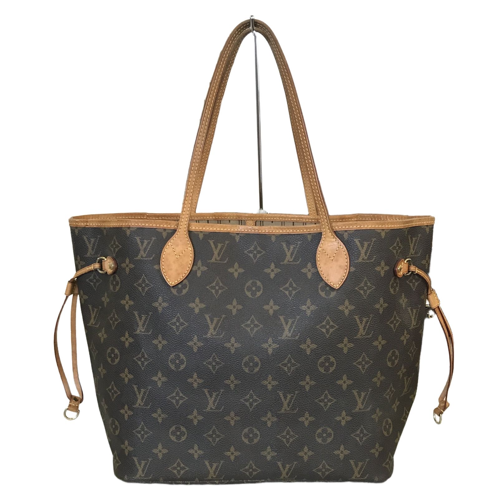 ルイヴィトン LOUIS VUITTON ネヴァーフルMM モノグラム トートバッグ ブラウン レディース メンズ バッグ 一般中古 T11381612