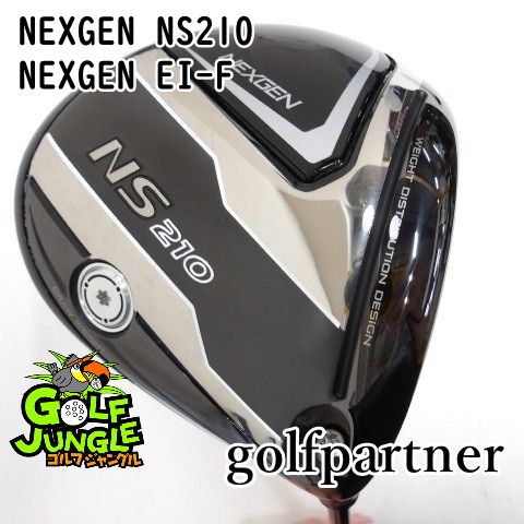 【中古】ドライバー ゴルフパートナー NEXGEN NS210 NEXGEN EI-F 10.5ドライバー 地クラブ カスタム カーボンシャフト おすすめ メンズ 右[4176]
