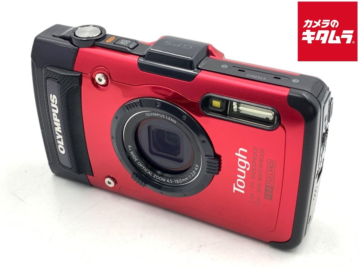 【中古】 【良品】 オリンパス STYLUS TG-2 Tough RED レッド