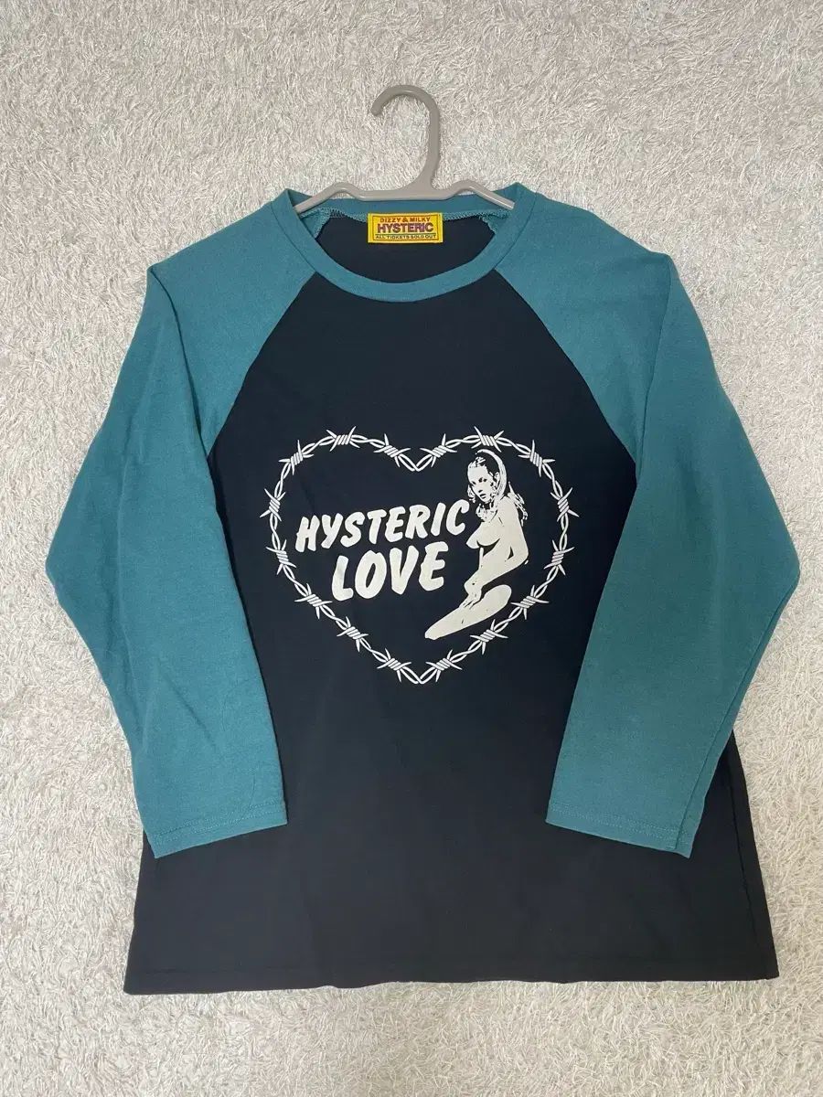 HYSTERIC GLAMOUR(ヒステリックグラマー) 3/4 スリーブ Tシャツ