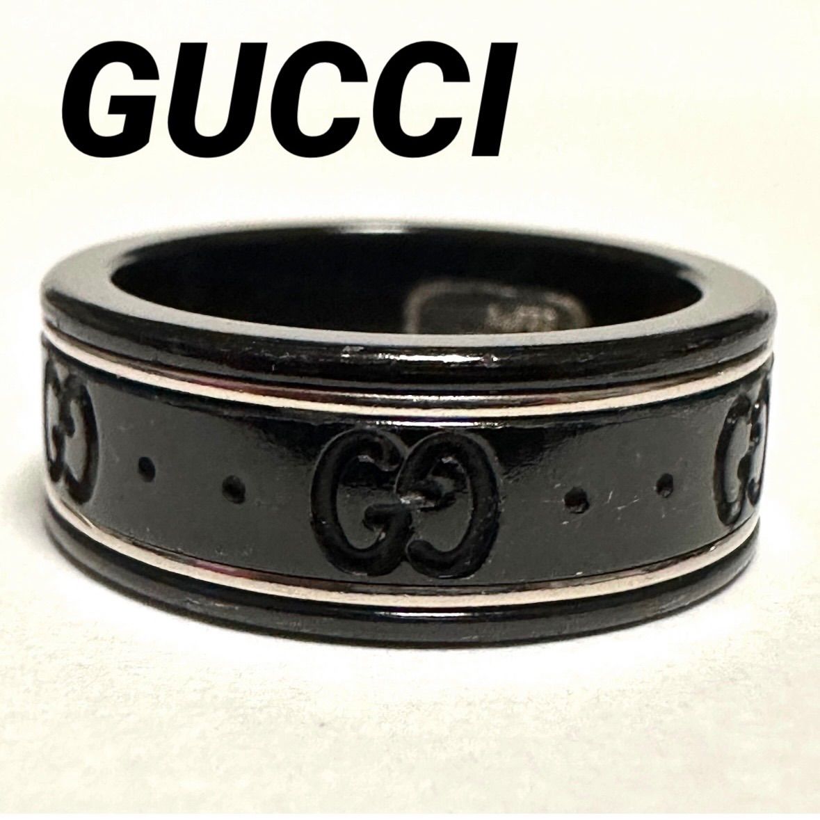グッチ GUCCI 指輪 リングアイコン アイコンリング GGリング GGロゴ G