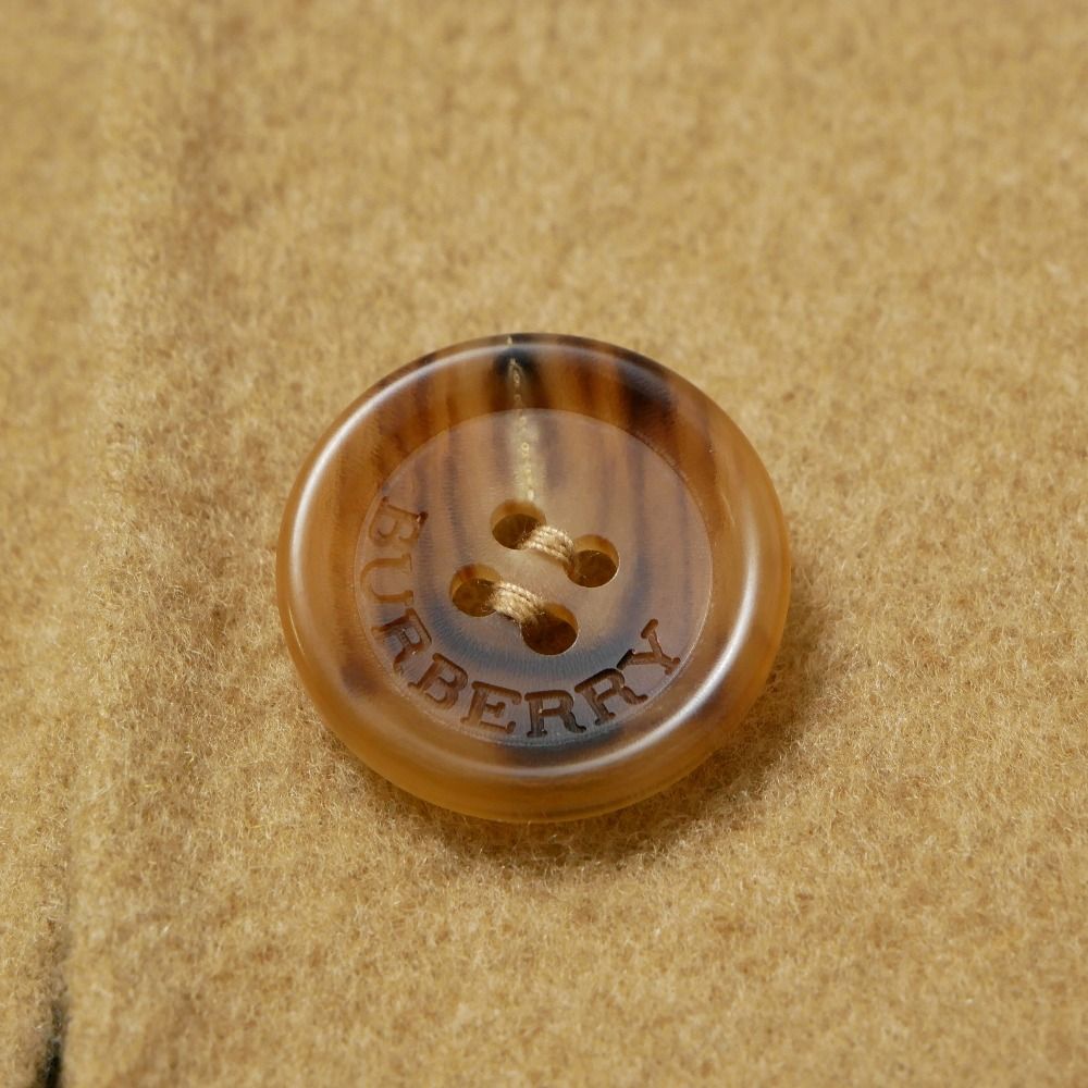□美品□BURBERRY バーバリー ステンカラーコート サイズ38 カシミヤ混