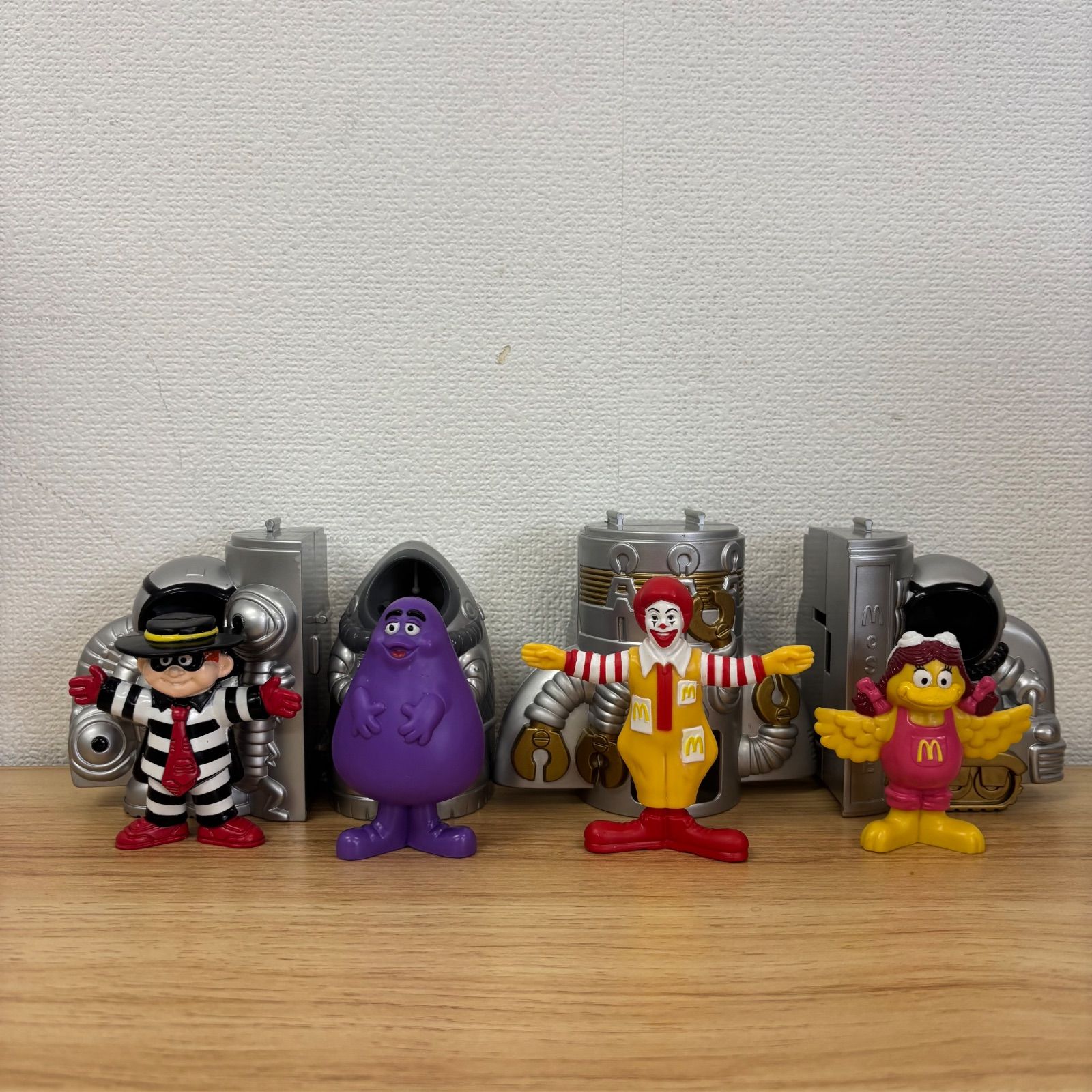 マクドナルド ハッピーセット 1997年 ロケット 4分割 フィギュア