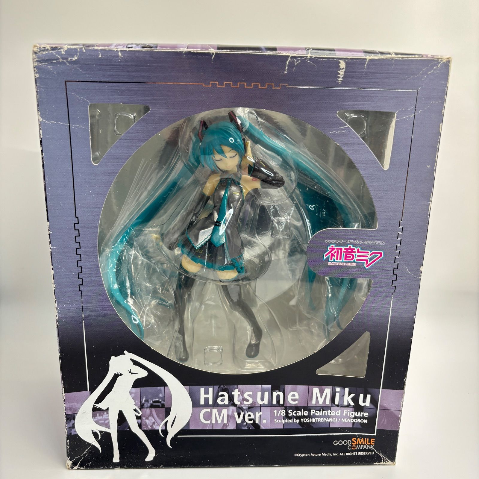 初音ミクCM ver. 1/8スケールフィギュア 目閉じver. グッドスマイル