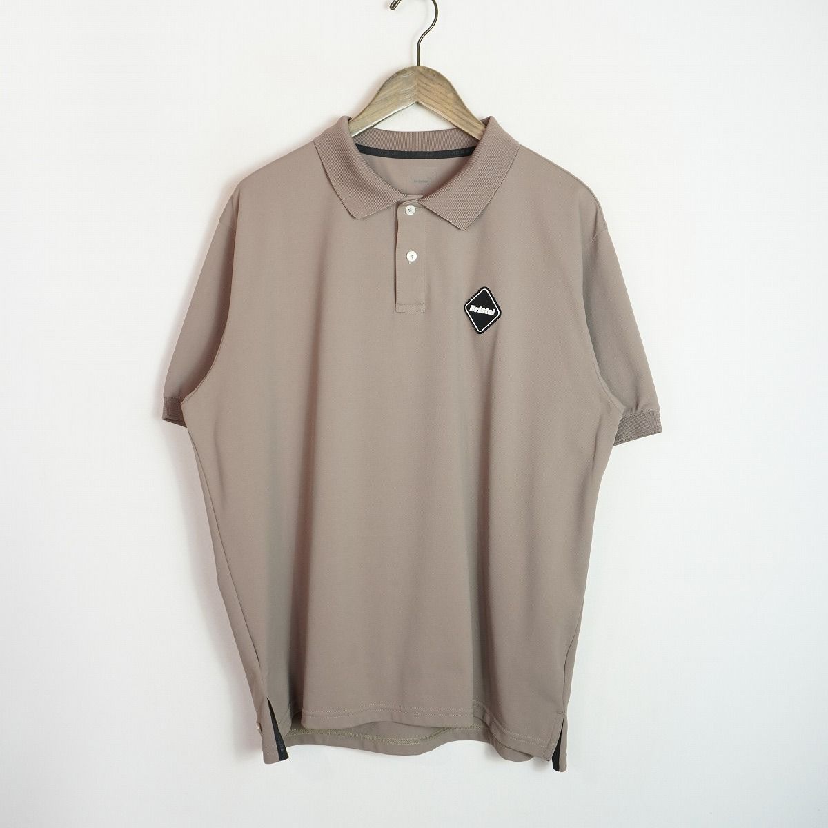 美品 24SS F.C.Real Bristol FCRB ブリストル EMBLEM POLO エンブレム