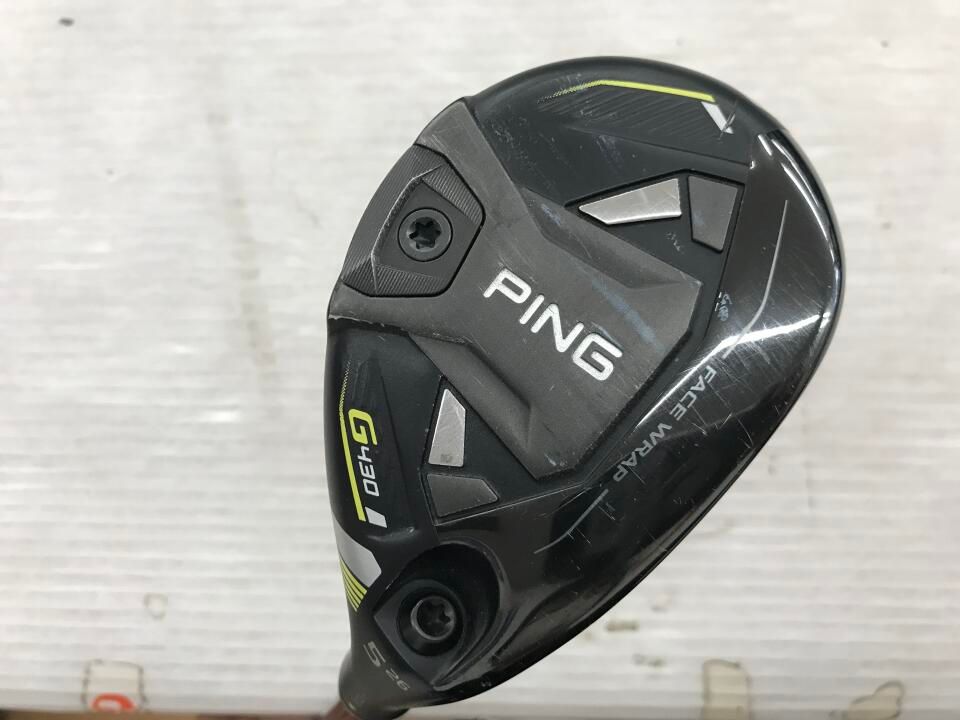 ピン G430 26度 ALTA J CB BLACK Rフレックス ユーティリティ 中古