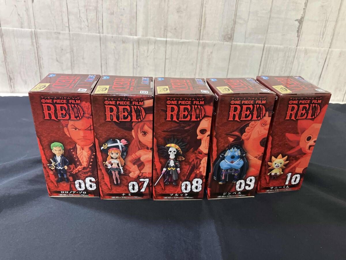 全5種セット]【フィギュア】バンプレスト 『ONE PIECE FILM RED