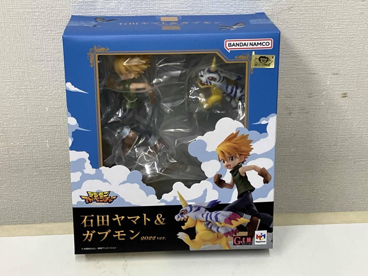 現状品 メガハウス 石田ヤマト&ガブモン 2022ver. G.E.M.シリーズ
