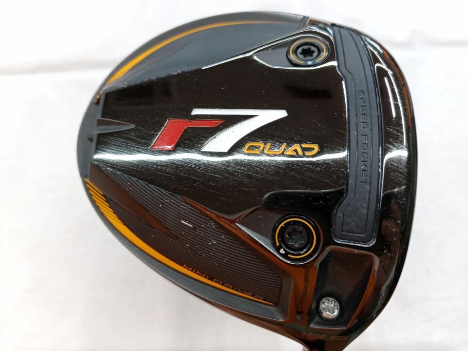テーラーメイド　r7 QUAD MINI DRIVER US　15.5度　Fujikura SPEEDER MD　Sフレックス　ドライバー　中古　ゴルフドゥ！福山王子店【最短即日発送】