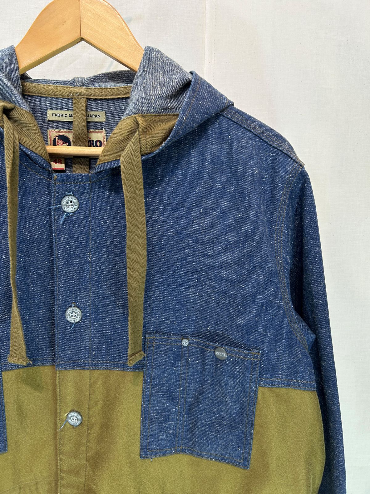 Nigel Cabourn LYBRO (48) Hooded Chore Jacket ジャケット デニム
