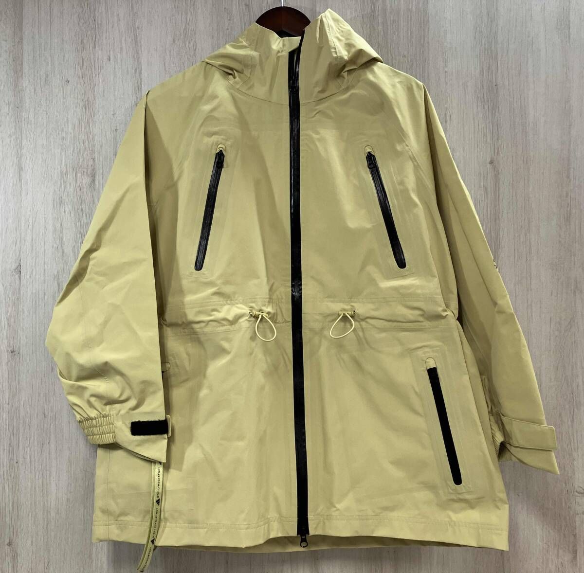 【タグ付き】ADIDAS BY STELLA MCCARTNEY TRUENATURE レインショートジャケット JF6031 Halo Gold 2XL