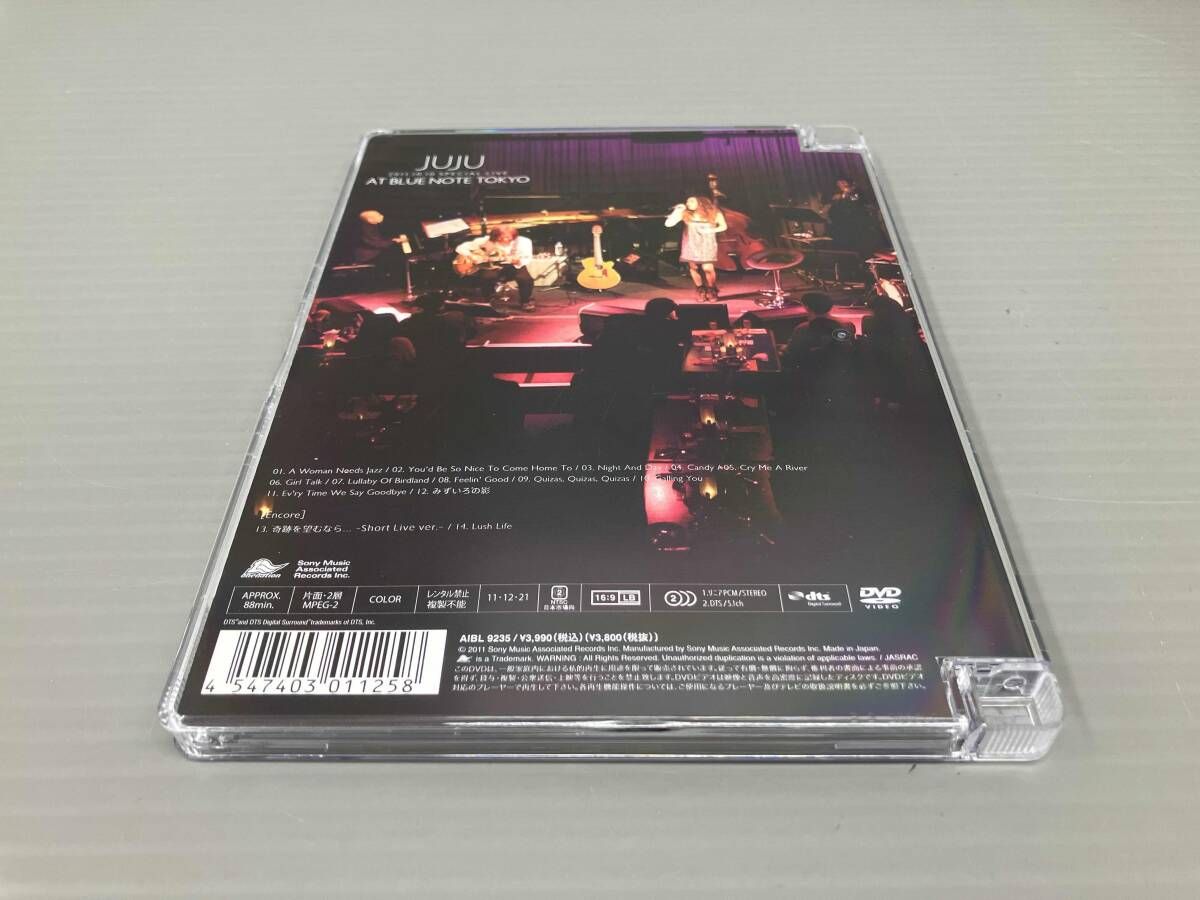 2011.10.10 SPECIAL LIVE AT BLUE NOTE TOKYO(初回生産限定盤) [DVD] tf8su2k ジュジュ DVD 2011.10.10 SPECIAL LIVE AT BLUE NOTE TOKYO - メルカリ