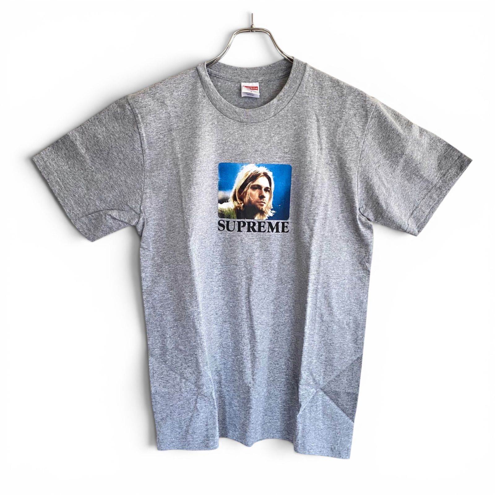 新品未使用 Supreme シュプリーム Kurt Cobain Tee Tシャツ 半袖 トップス カットソー グレー コットン ユニセックス Sサイズ 管理番号：2176A-2695
