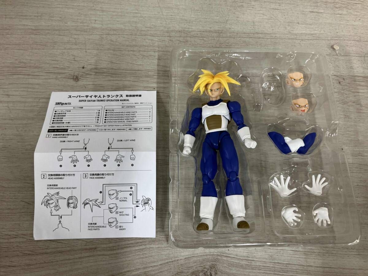 パーツ欠品あり】 S.H.Figuarts スｰパｰサイヤ人トランクス