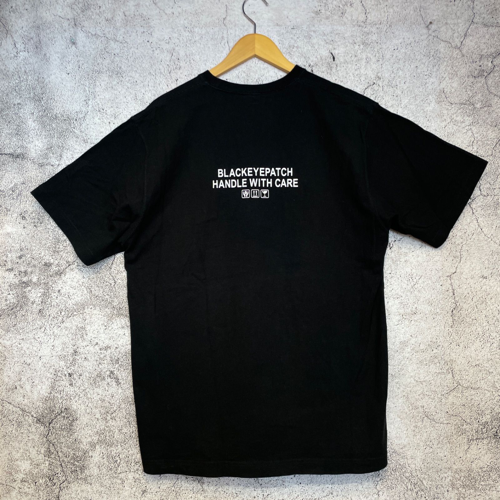Black Eye Patch ブラックアイパッチ 取扱注意 Tシャツ 希少デザイン 