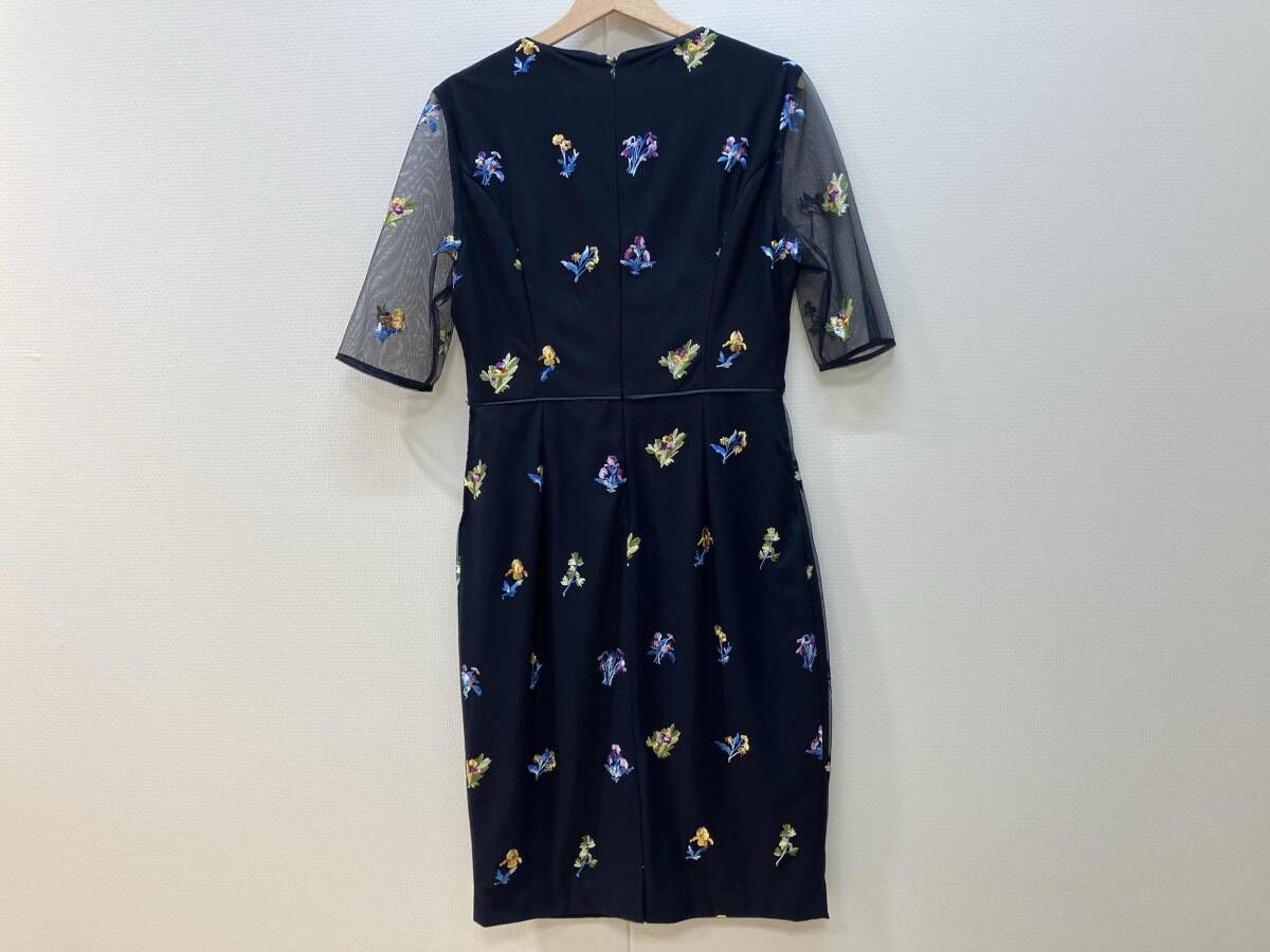 Phase Eight フェイズエイト 半袖 花柄レースワンピース 刺繍 洗える Phase Eight フェイズエイト Annabeth Floral Embroidered Dress 半袖