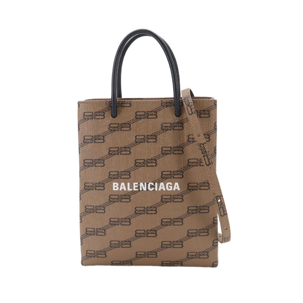 新品同様 バレンシアガ BALENCIAGA BBモノグラム ラージ ショッピング