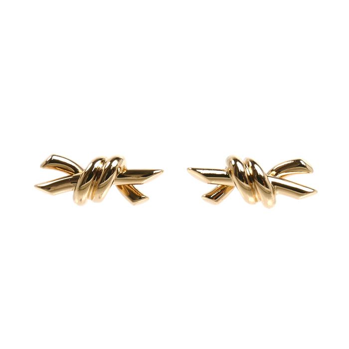 TIFFANY&Co. ティファニー K18PG ピンクゴールド ノット スモール