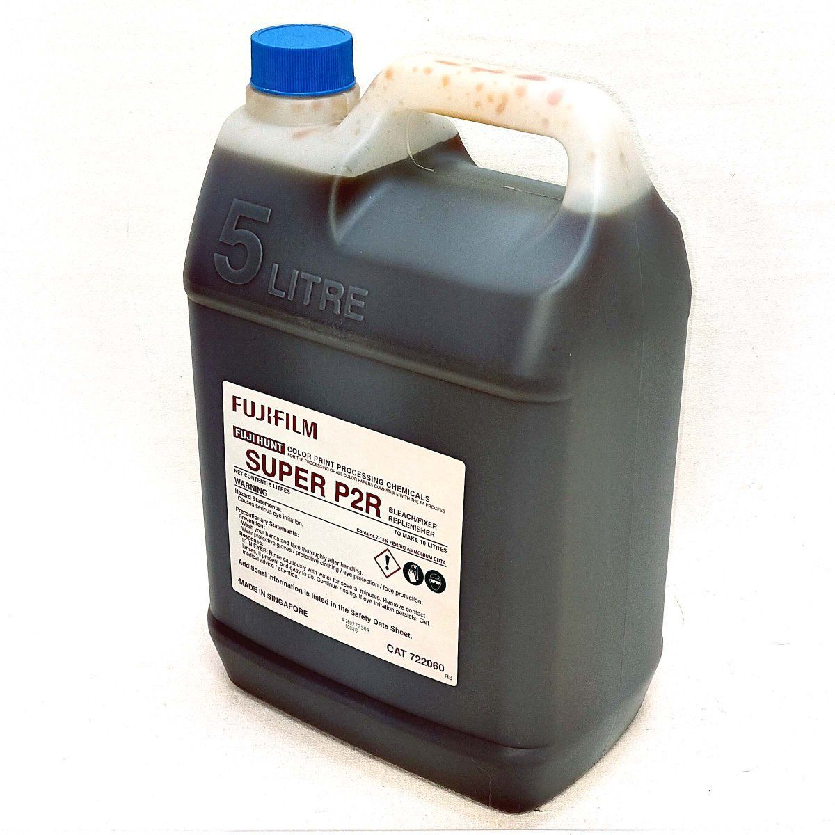 【カラー印画紙用 漂白定着液】フジハント SUPER P-2R 原液5リットル FUJIFILM純正★CP-47L等から乗継可 フジフイルム 新品
