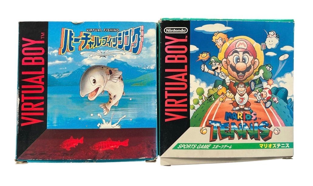 任天堂／バーチャルボーイ】マリオズテニス / バーチャルフィッシング