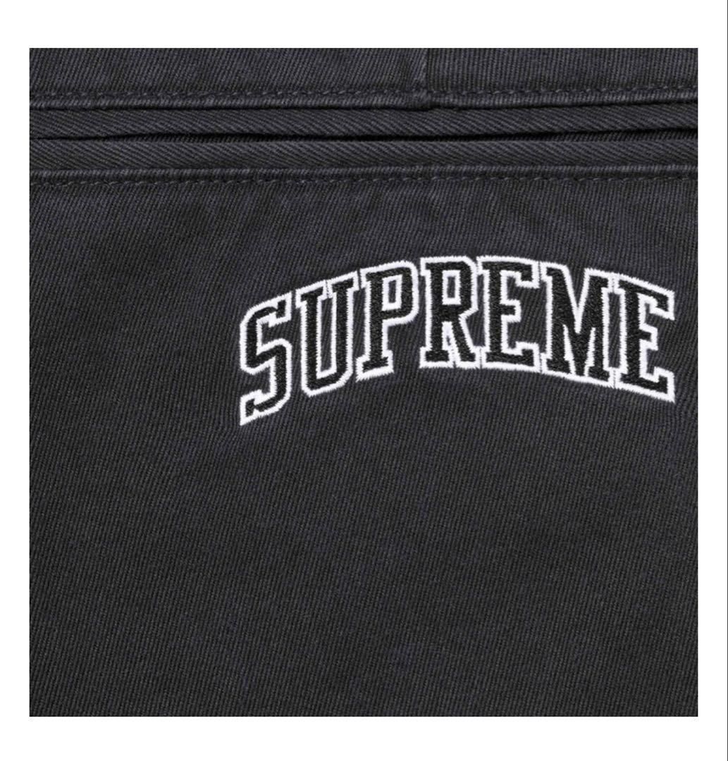 GQ6209◇Supreme : 26SS Chino Pant◇w34◇Black 未使用品